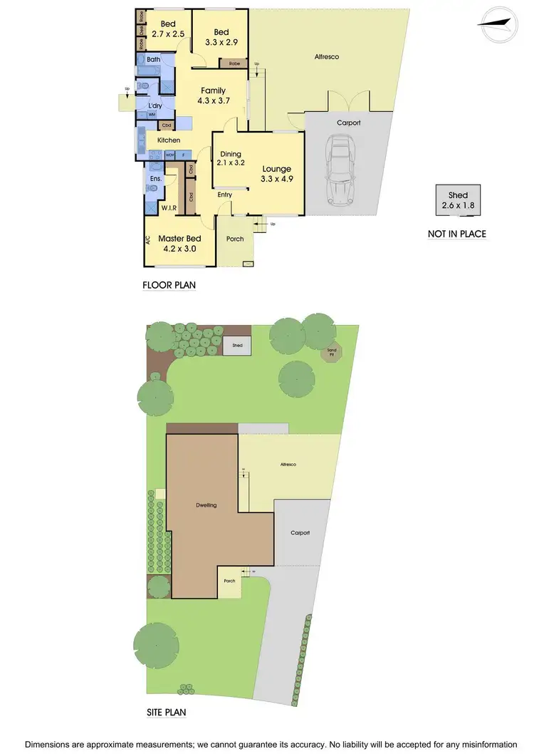 Floorplan of Homely house listing, 62 Buckmaster Drive, Mill Park VIC 3082