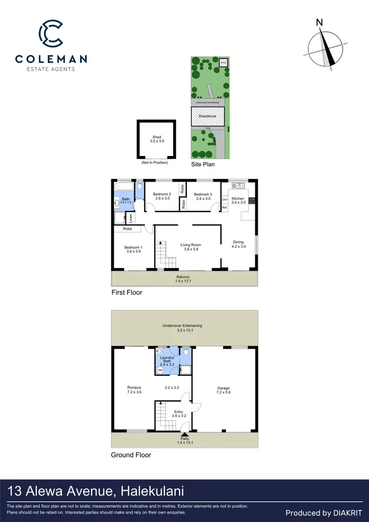 Floorplan of Homely house listing, 13 Alewa Avenue, Halekulani NSW 2262