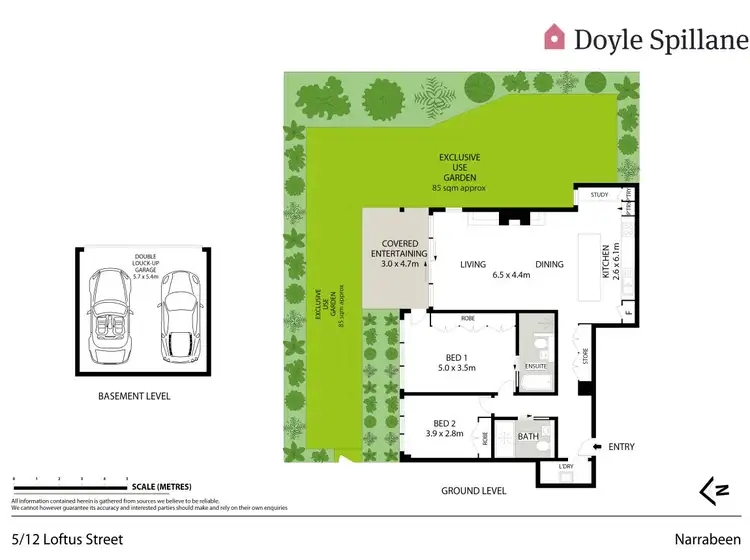 Floorplan of Homely unit listing, 5/12 Loftus Street, Narrabeen NSW 2101