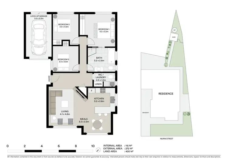 Floorplan of Homely house listing, 8 Nunn Street, Ballarat East VIC 3350