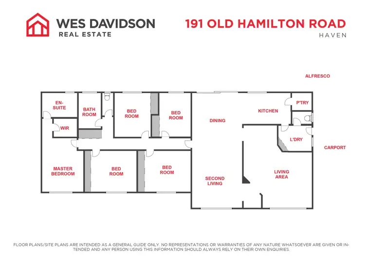 Floorplan of Homely house listing, 191 Old Hamilton Road, Haven VIC 3401
