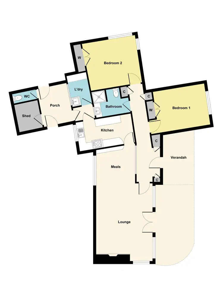Floorplan of Homely house listing, 1230 Howitt Street, Wendouree VIC 3355