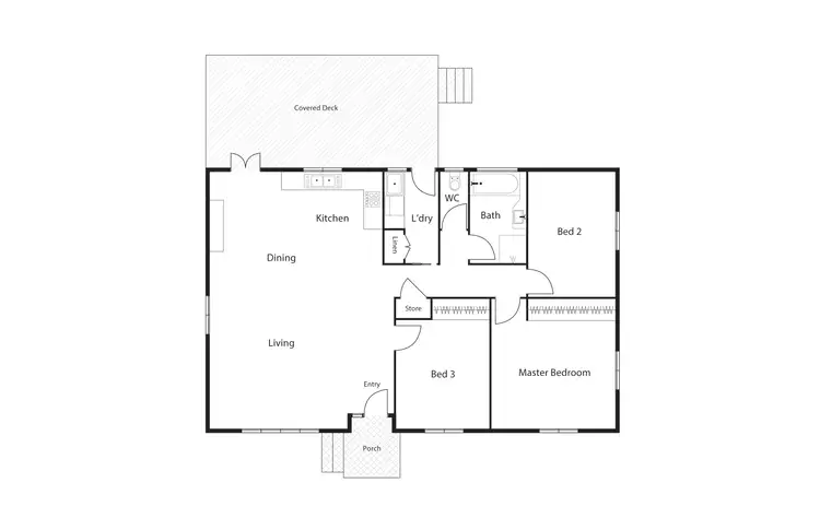 Floorplan of Homely house listing, 69 Darwinia Terrace, Rivett ACT 2611