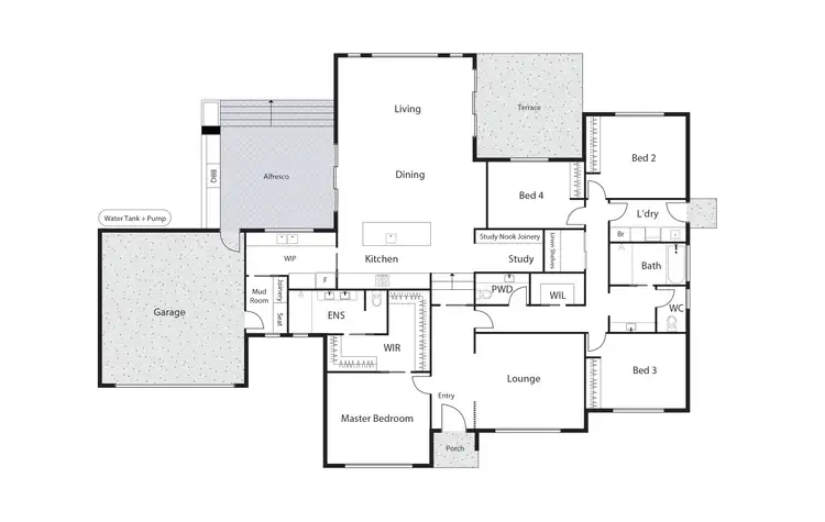 Floorplan of Homely house listing, 11 Spafford Crescent, Farrer ACT 2607