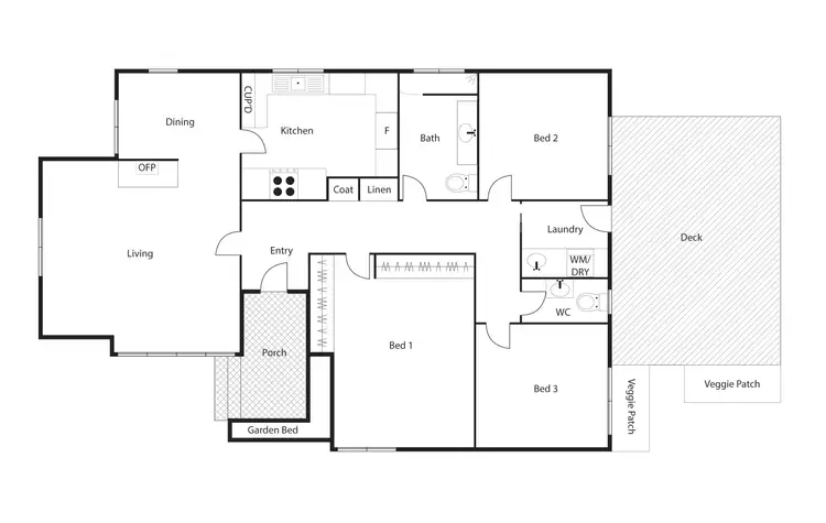 Floorplan of Homely house listing, 100 Matina Street, Narrabundah ACT 2604