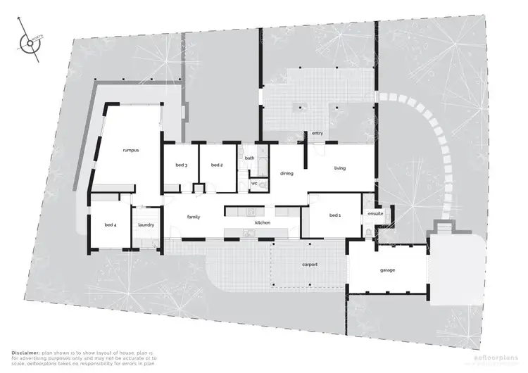 Floorplan of Homely house listing, 50 Curlewis Crescent, Garran ACT 2605
