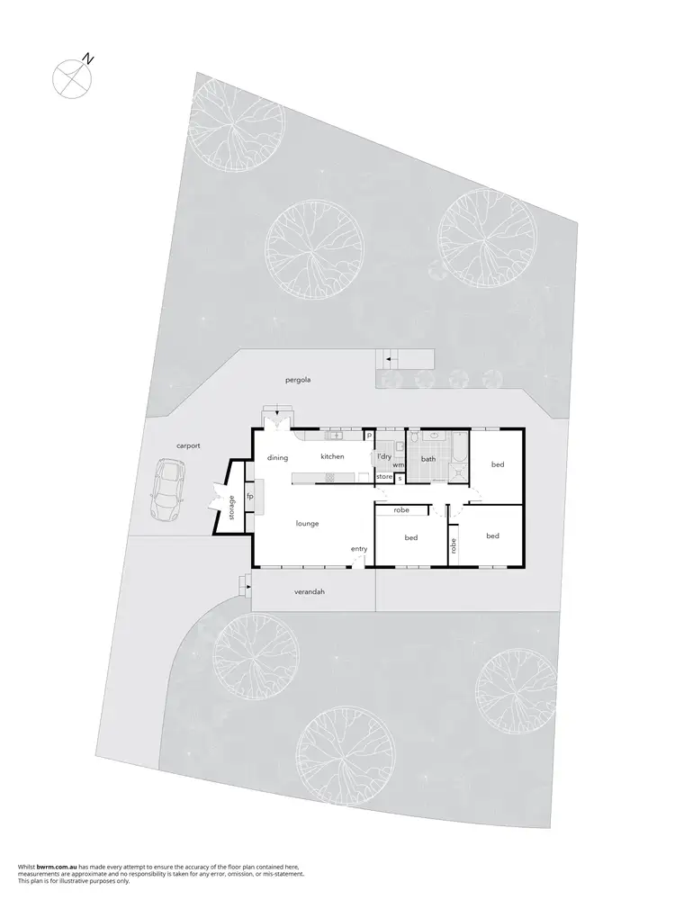 Floorplan of Homely house listing, 18 Scott Street, Narrabundah ACT 2604
