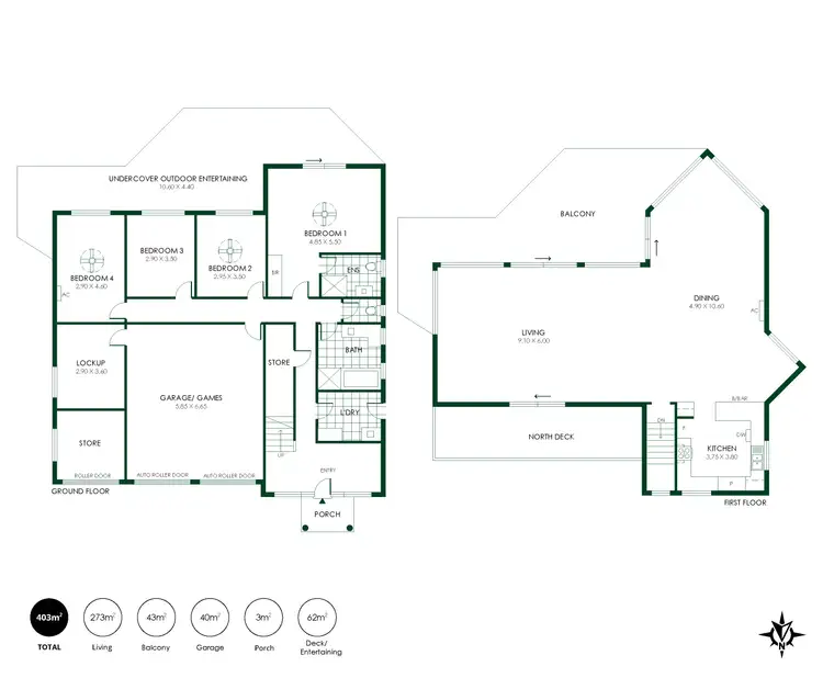 Floorplan of Homely house listing, 3 Glen Allen Road, Middleton SA 5213