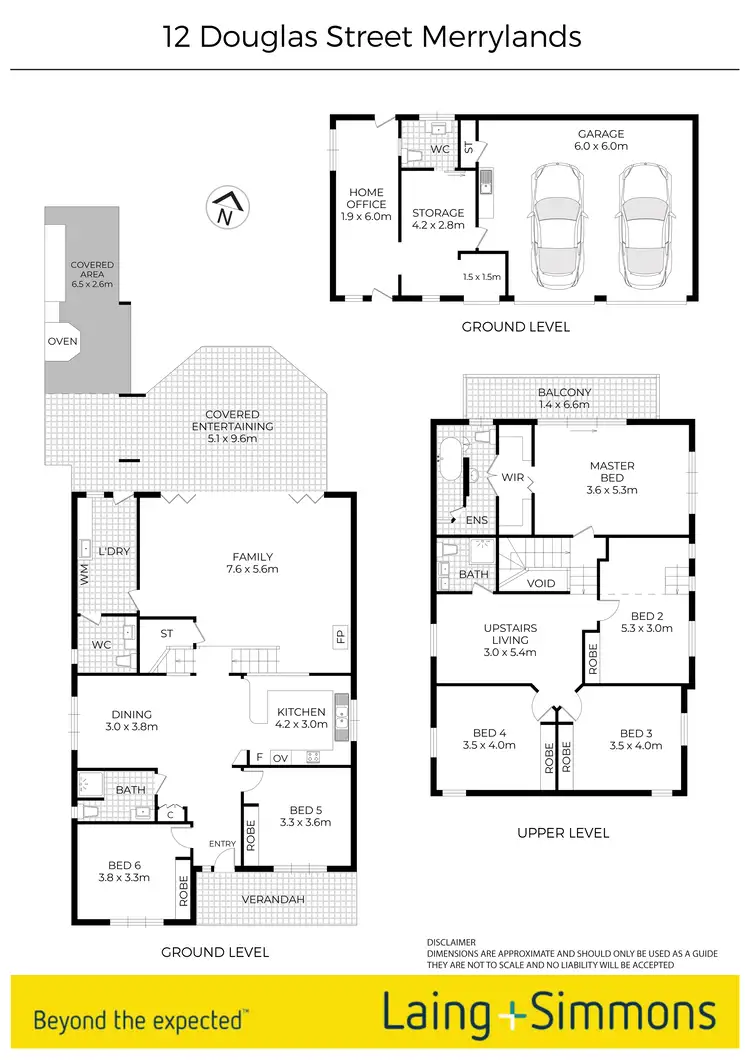 Floorplan of Homely house listing, 12 Douglas St Street, Merrylands NSW 2160