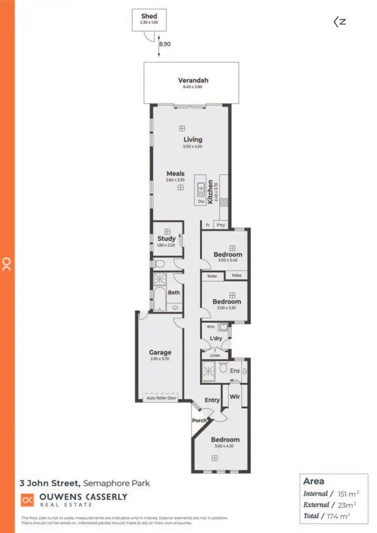 Floorplan of Homely house listing, 3 John Street, Semaphore Park SA 5019