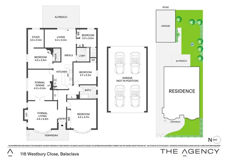 Floorplan of Homely house listing, 118 Westbury Close, Balaclava VIC 3183