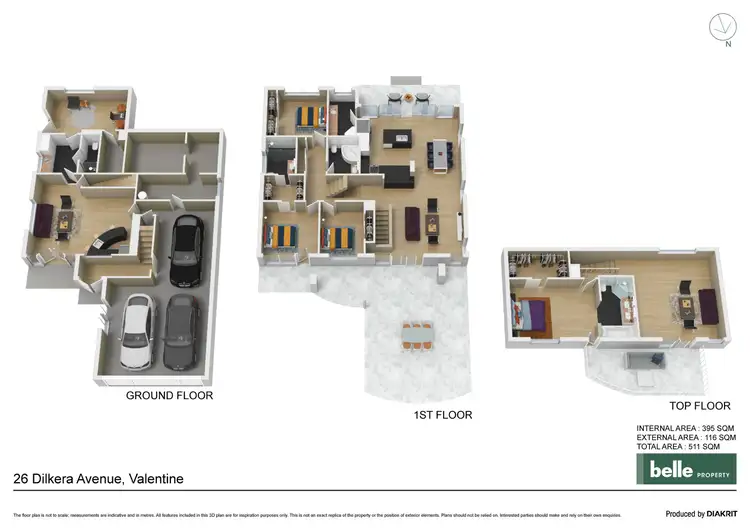 Floorplan of Homely house listing, 26 Dilkera Avenue, Valentine NSW 2280