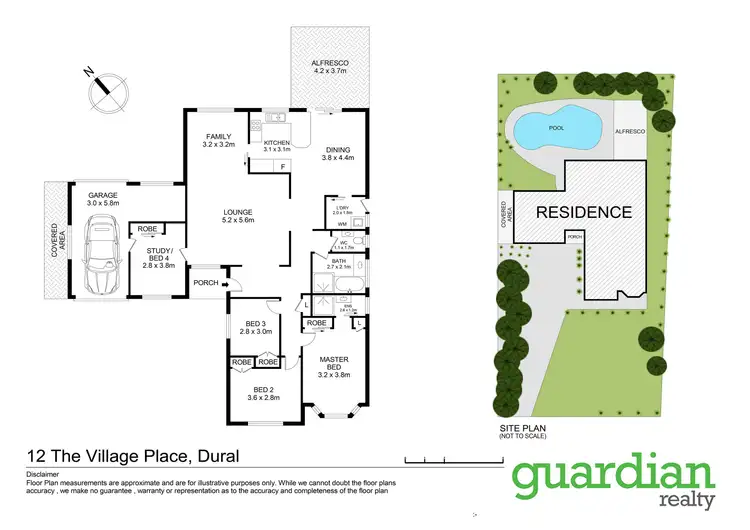 Floorplan of Homely house listing, 12 The Village Place, Dural NSW 2158