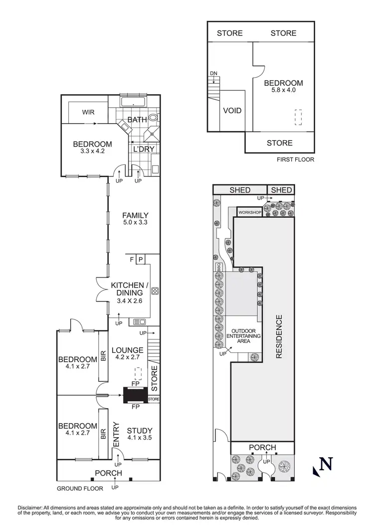 Floorplan of Homely house listing, 26 John Street, Tempe NSW 2044