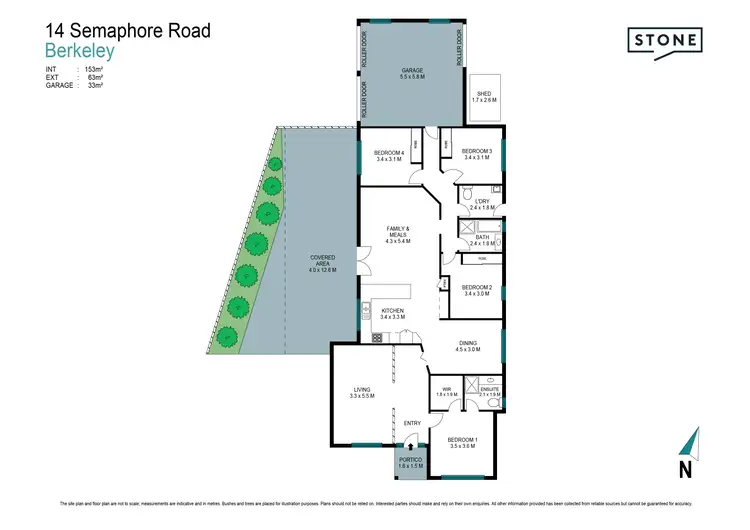 Floorplan of Homely house listing, 14 Semaphore Road, Berkeley NSW 2506