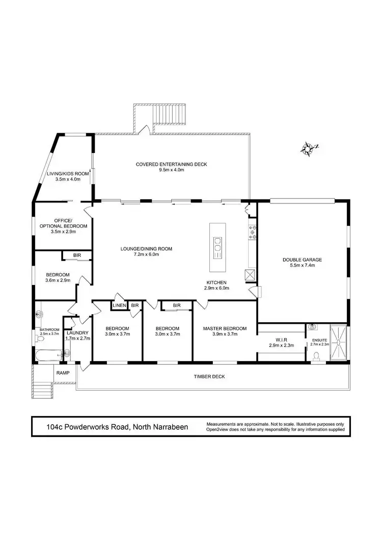 Floorplan of Homely house listing, 104C Powderworks Road, North Narrabeen NSW 2101