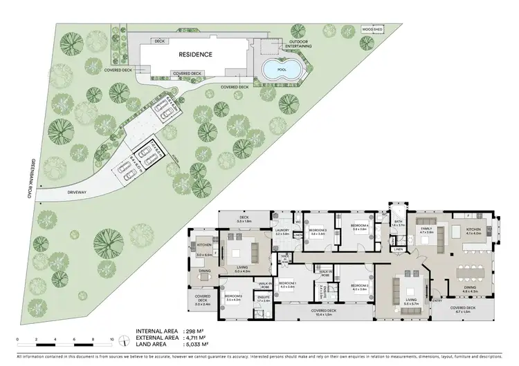 Floorplan of Homely rural property listing, 21 Greenbank Road, Glenning Valley NSW 2261