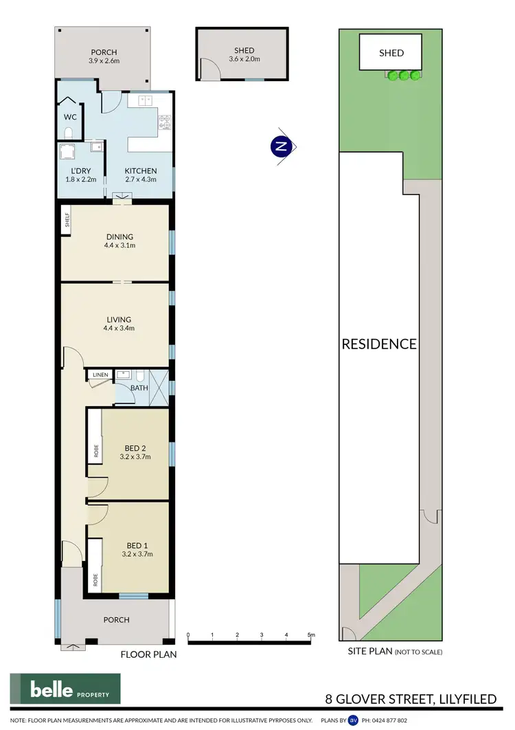 Floorplan of Homely house listing, 8 Glover Street, Lilyfield NSW 2040
