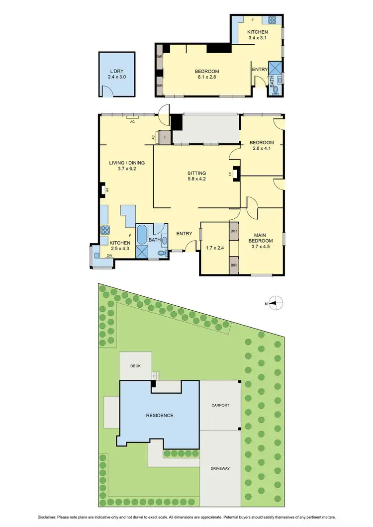 Floorplan of Homely house listing, 18 North Avenue, Strathmore VIC 3041