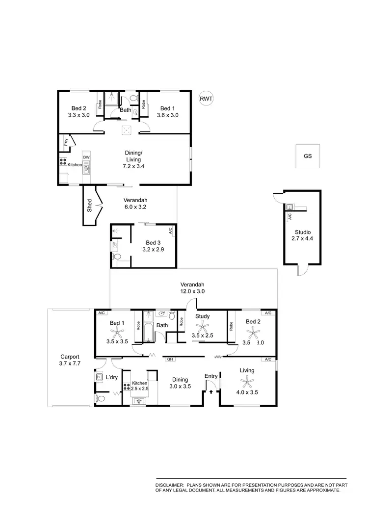 Floorplan of Homely house listing, 11 Henderson Avenue, Pooraka SA 5095