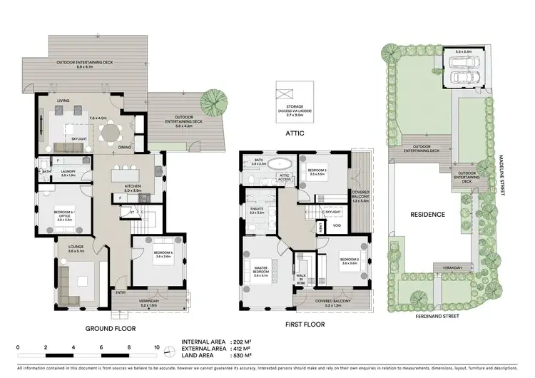 Floorplan of Homely house listing, 3 Ferdinand Street, Hunters Hill NSW 2110
