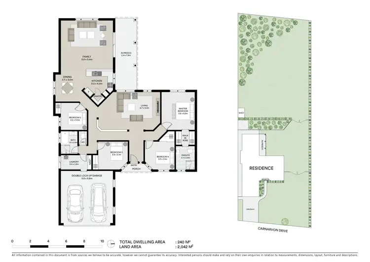 Floorplan of Homely house listing, 44 Carnarvon Drive, Beerwah QLD 4519