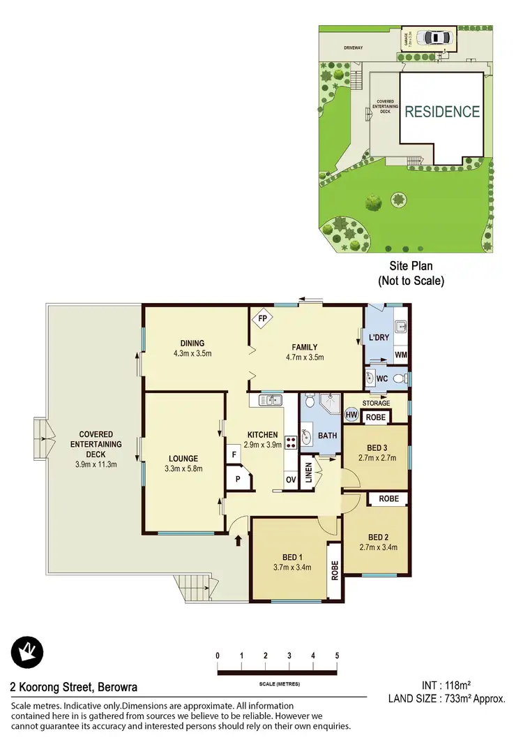 Floorplan of Homely house listing, 2 Koorong Street, Berowra NSW 2081