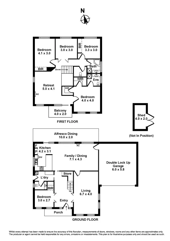 Floorplan of Homely house listing, 9 Sandlewood Lane, Sanctuary Lakes VIC 3030