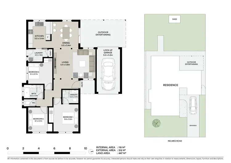 Floorplan of Homely house listing, 9 Nelmes Road, Blue Haven NSW 2262