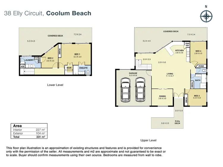 Floorplan of Homely house listing, 38 Elly Circuit, Coolum Beach QLD 4573
