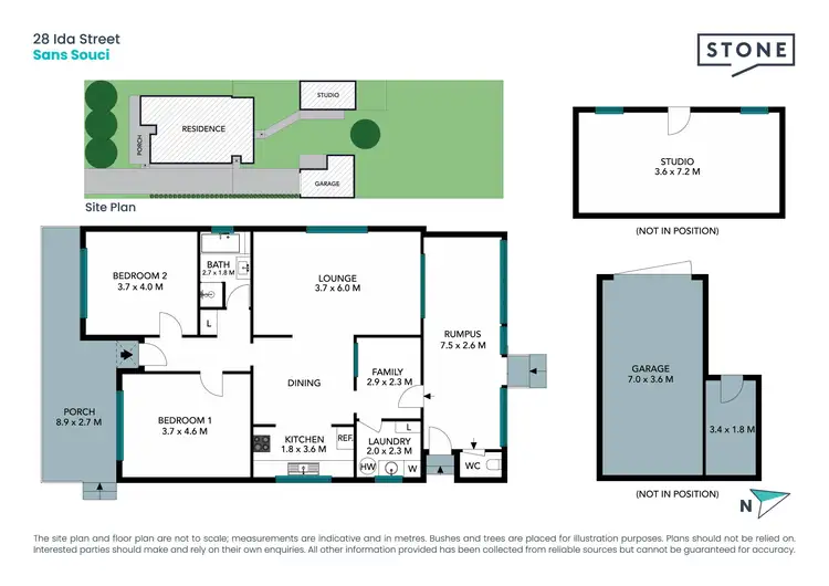 Floorplan of Homely house listing, 28 Ida Street, Sans Souci NSW 2219