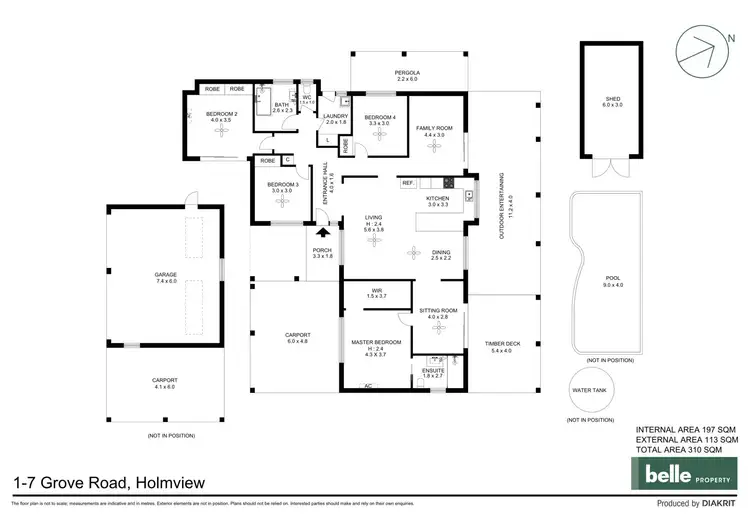 Floorplan of Homely house listing, 1-7 Grove Road, Holmview QLD 4207