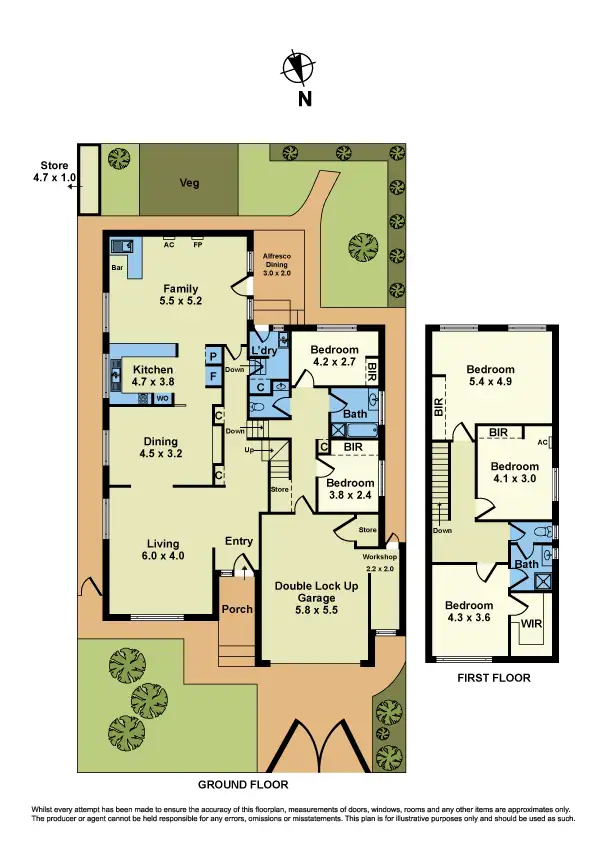 Floorplan of Homely house listing, 19 Union Street, Sunshine VIC 3020