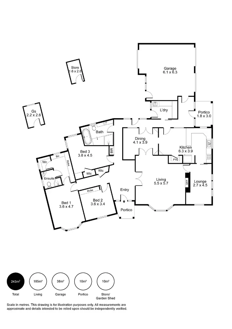 Floorplan of Homely house listing, 530 The Parade, Rosslyn Park SA 5072
