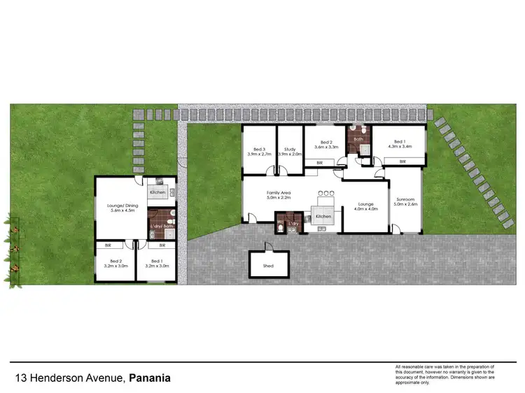 Floorplan of Homely house listing, 13 Henderson Avenue, Panania NSW 2213