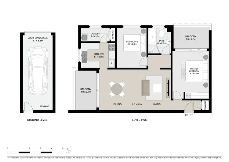 Floorplan of Homely apartment listing, 4/7 Norman Avenue, Dolls Point NSW 2219