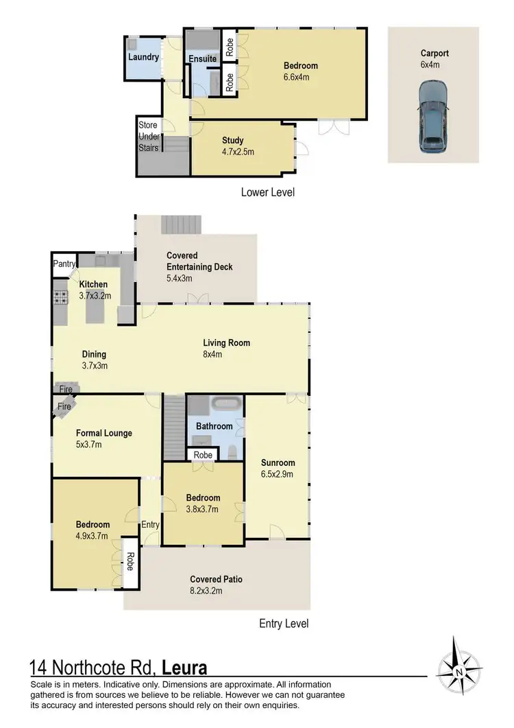 Floorplan of Homely house listing, 14 Northcote Road, Leura NSW 2780