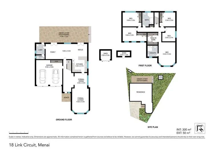 Floorplan of Homely house listing, 18 Link Circuit, Menai NSW 2234