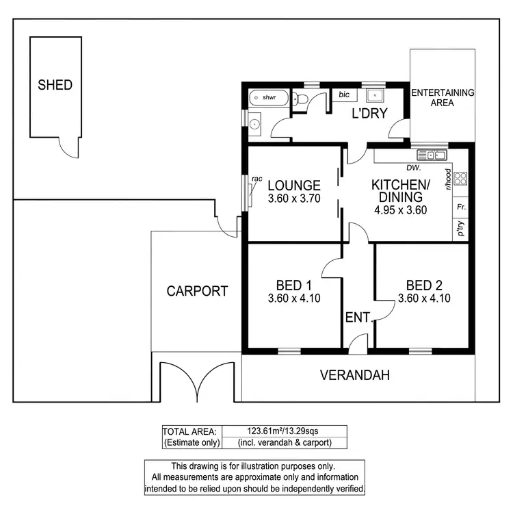 Floorplan of Homely house listing, 2 Bond Street, West Hindmarsh SA 5007