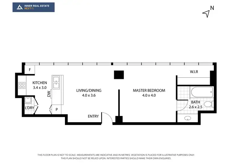 Floorplan of Homely apartment listing, 68/604 St Kilda Road, Melbourne VIC 3004