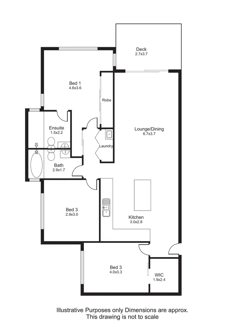 Floorplan of Homely apartment listing, 46/89 Ishmael Road, Earlville QLD 4870