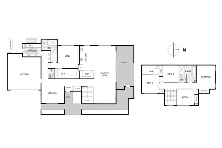 Floorplan of Homely house listing, 2 Folvig Close, Strathnairn ACT 2615