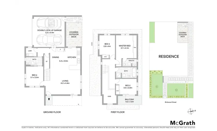 Floorplan of Homely townhouse listing, 1/27 Birdwood Street, Sylvania NSW 2224