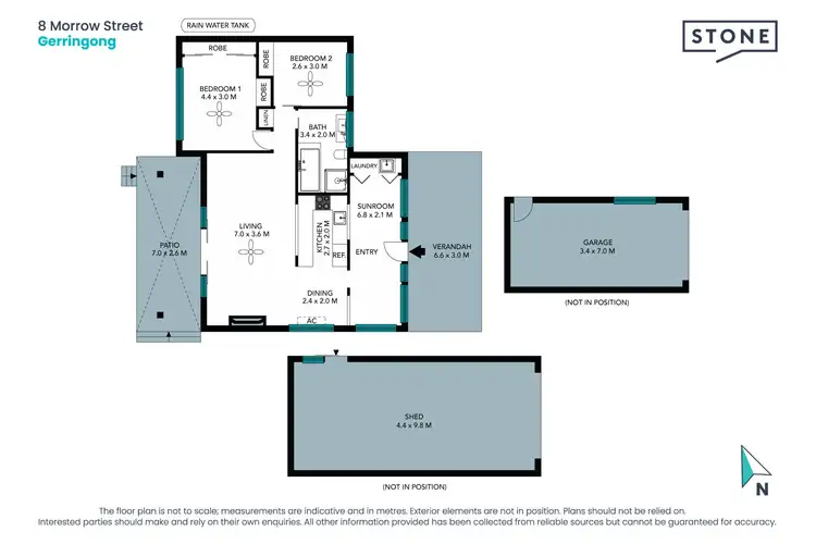 Floorplan of Homely house listing, 8 Morrow Street, Gerringong NSW 2534