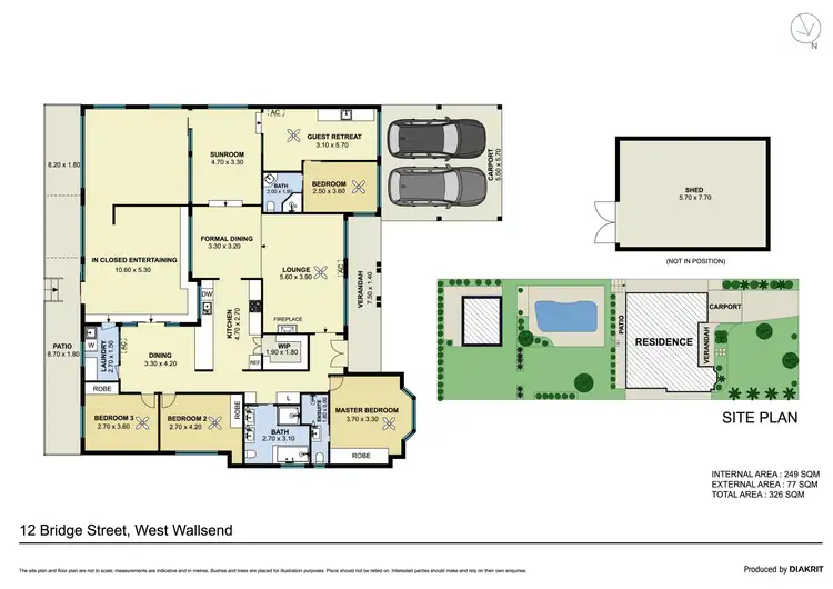 Floorplan of Homely house listing, 12 Bridge Street, West Wallsend NSW 2286