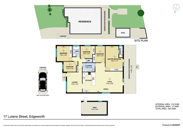 Floorplan of Homely house listing, 17 Lutana Street, Edgeworth NSW 2285