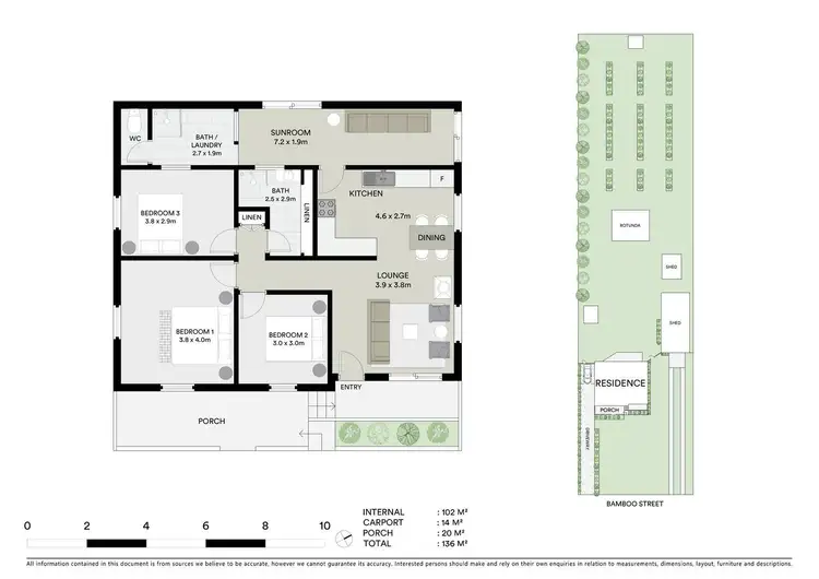 Floorplan of Homely house listing, 20 Bamboo Street, Gayndah QLD 4625