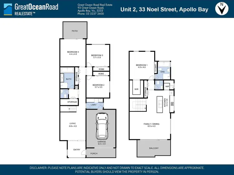Floorplan of Homely house listing, 2/33 Noel Street, Apollo Bay VIC 3233