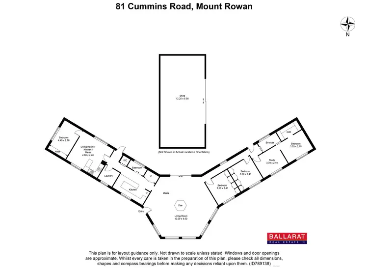Floorplan of Homely house listing, 81 Cummins Road, Mount Rowan VIC 3352