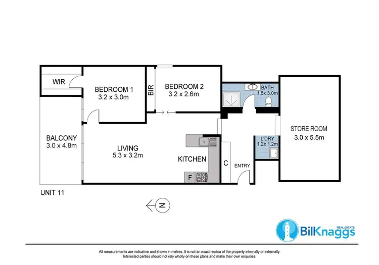Floorplan of Homely unit listing, 11/8 Princeton Street, Adamstown Heights NSW 2289